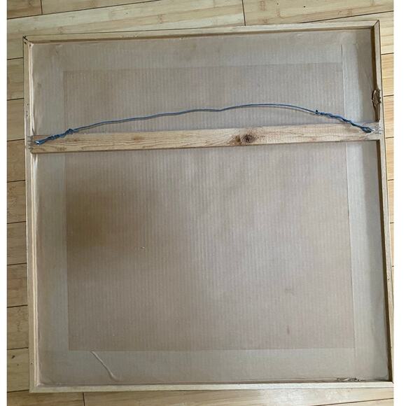 "New Worlds" by Jonas Gerard, signed‎ Lithograph framed and matted 31 x31 - Picture 9 of 9